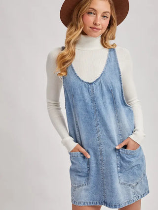 Too Lucky Denim Dress