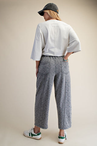 Lisa Grey Washed Pants