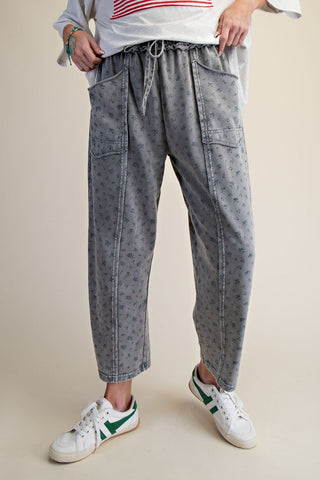 Lisa Grey Washed Pants