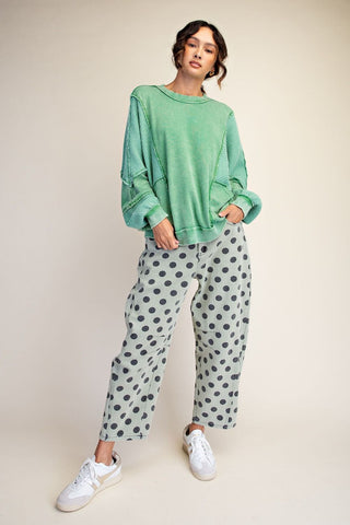 Call Me Funky Dots-Sage