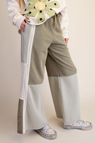 Retro Sage Social Pants