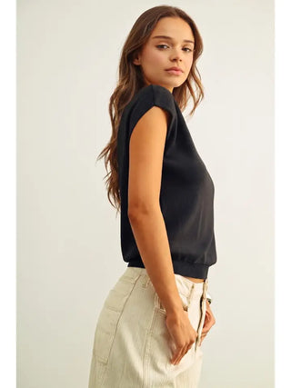 Black Onyx Sweater Tee