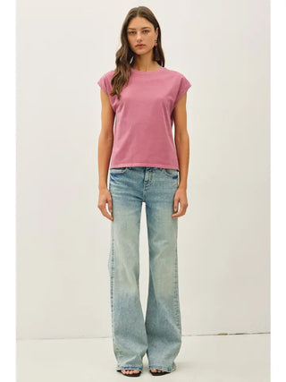 Mauve Over Tee