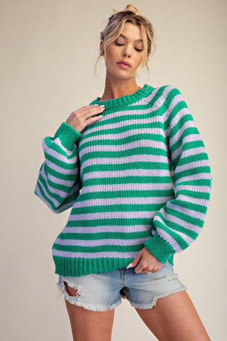 Lucky Charm Stripe Sweater