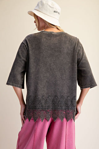 After Midnight Lace Tee