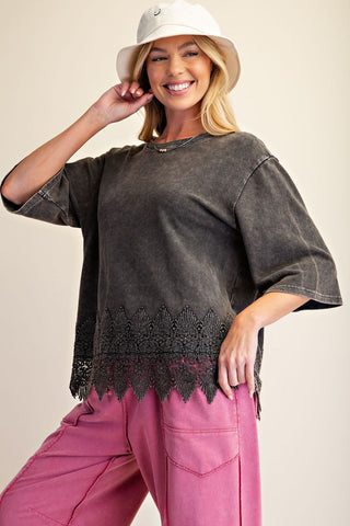 After Midnight Lace Tee