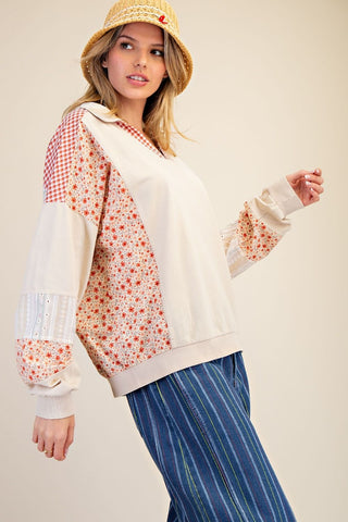 Full Of Sun Pullover-Khaki