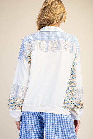 Full Of Sun Pullover-White