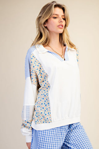 Full Of Sun Pullover-White