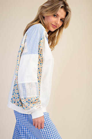 Full Of Sun Pullover-White