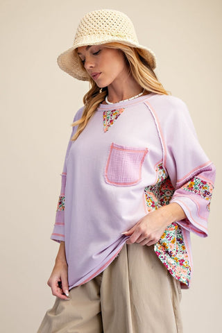 Sandy Lavender Floral