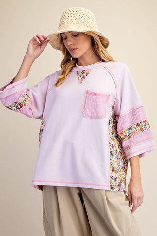 Sandy Lavender Floral