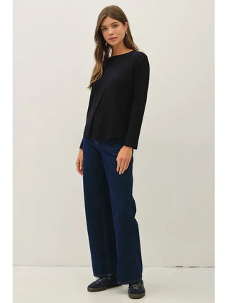 Basic Black Long Sleeve