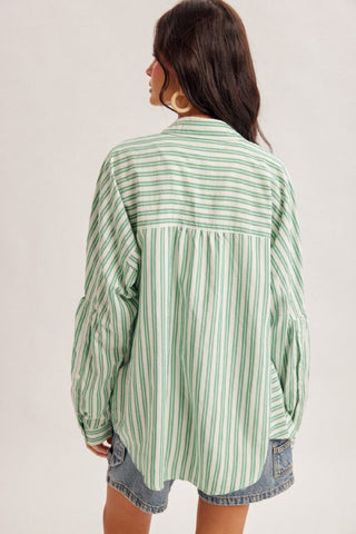 Mint Mojito Button-Up