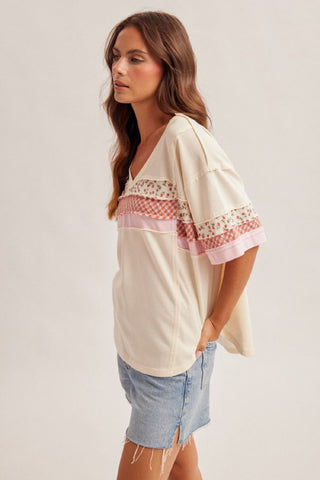 Cottage Rose Top