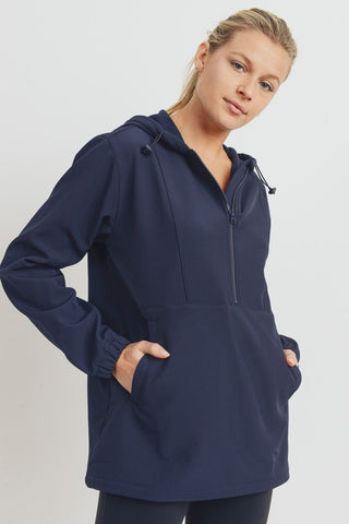 Navy Fleece Pullover