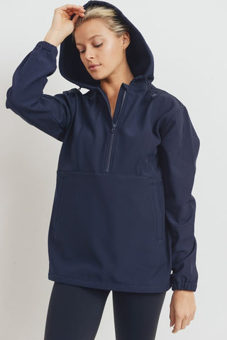 Navy Fleece Pullover