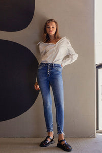 The Goodlife High Rise Crop Skinny