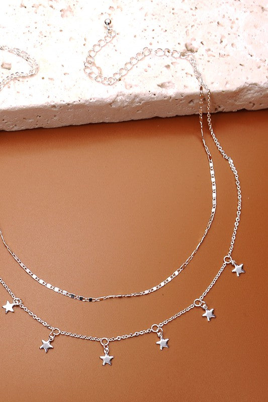 Shining Bright Silver Necklace