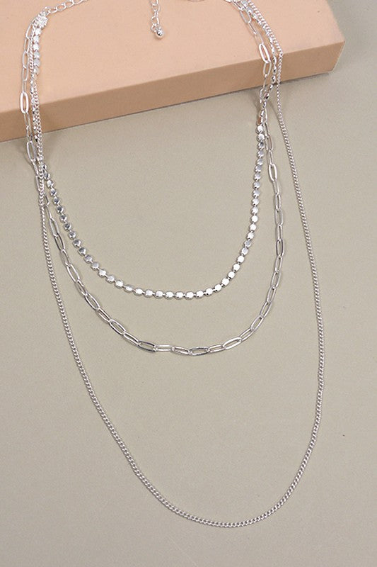 Practical Silver Necklace