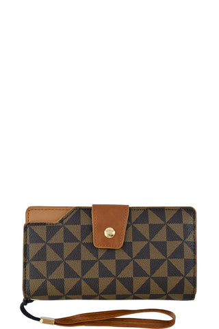 Timing It All Taupe Wallet